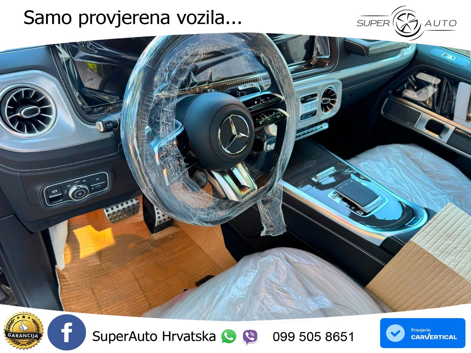 Mercedes AMG G 63 Long V8 (585 KS) 4MATIC 9G-TRONIC AMG SPEEDSHIFT TCT LED+GR SJED+ACC