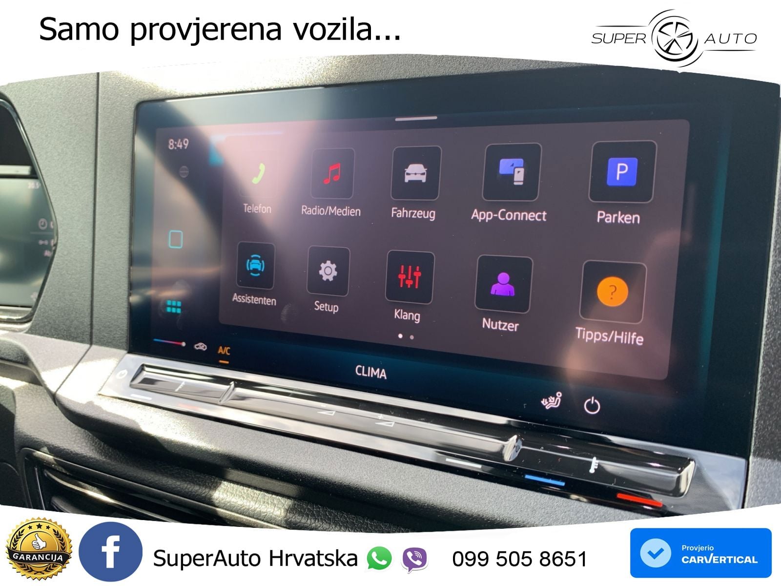 Volkswagen Caddy Maxi Cargo 2.0 TDI , KLIMA GJ-REIFEN APP 102 KS