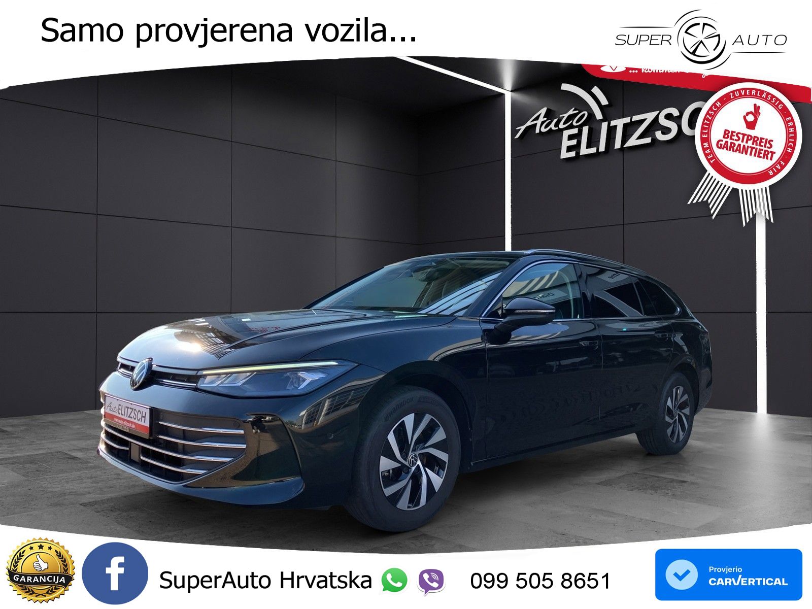 Volkswagen Passat Variant 1.5 eTSI (150 KS) DSG Business LED+GR SJED+ACC