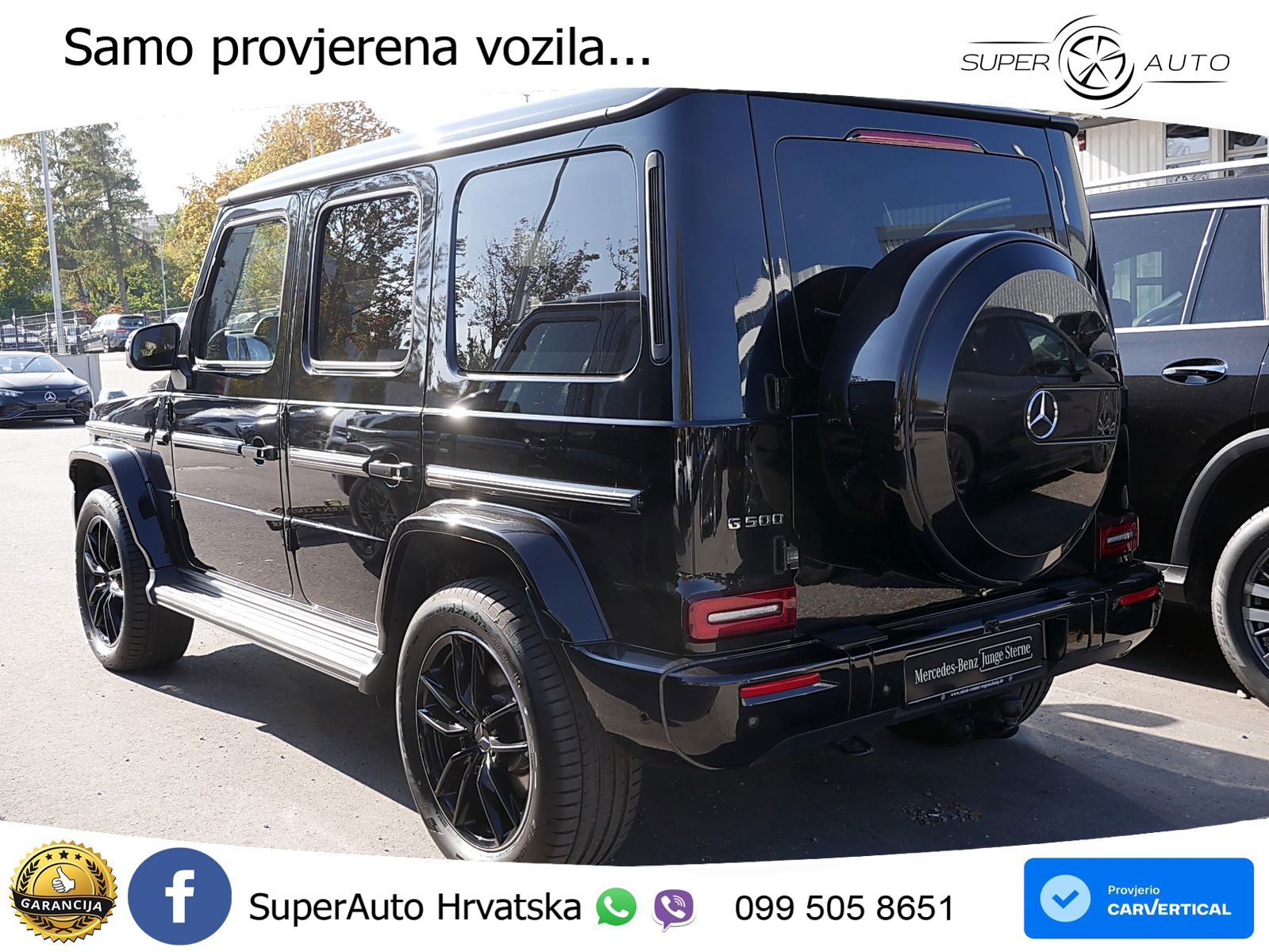 Mercedes G 500 Long (449 KS) 4MATIC 9G-TRONIC AMG LED+ACC