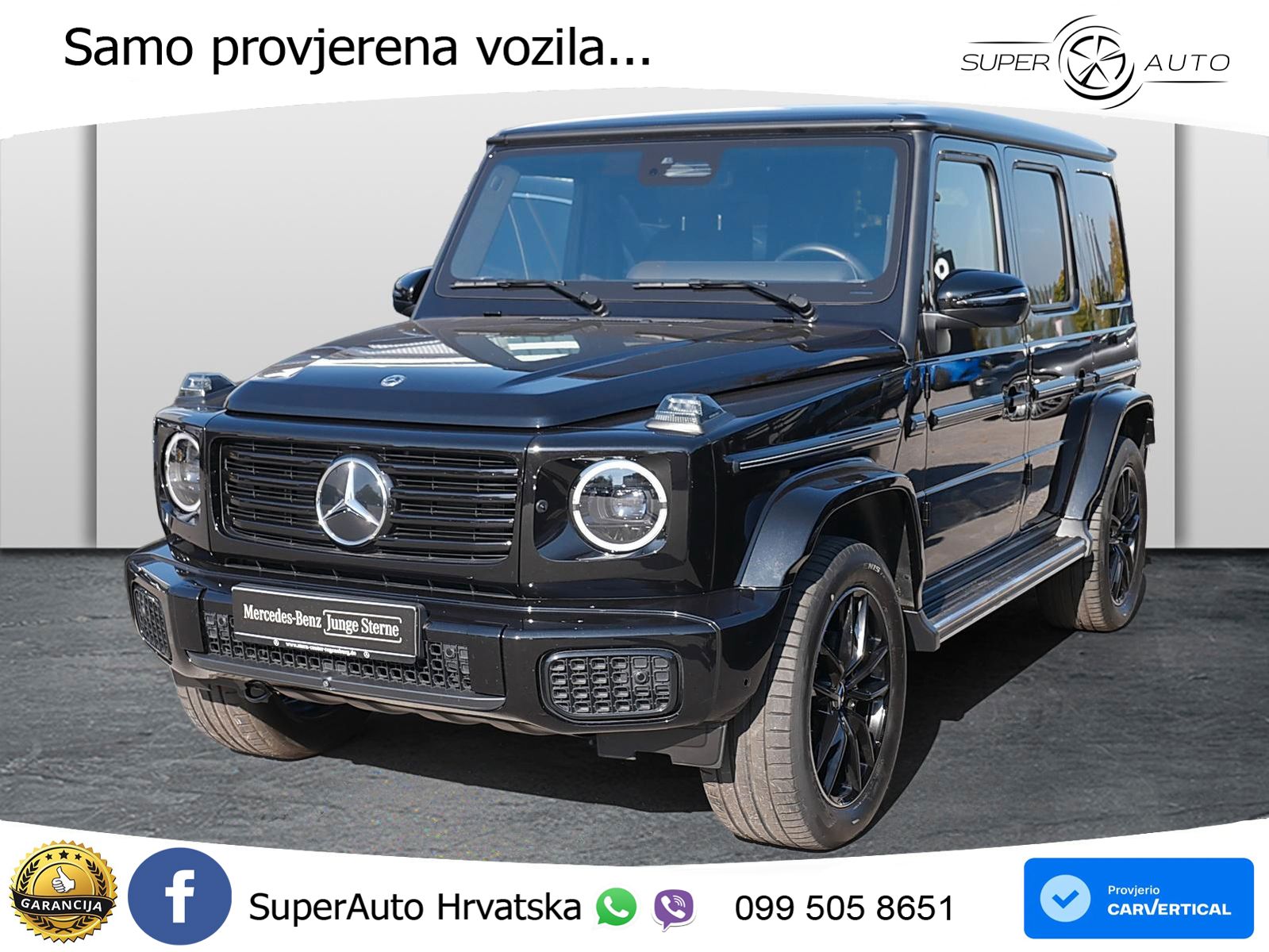 Mercedes G 500 Long (449 KS) 4MATIC 9G-TRONIC AMG LED+ACC