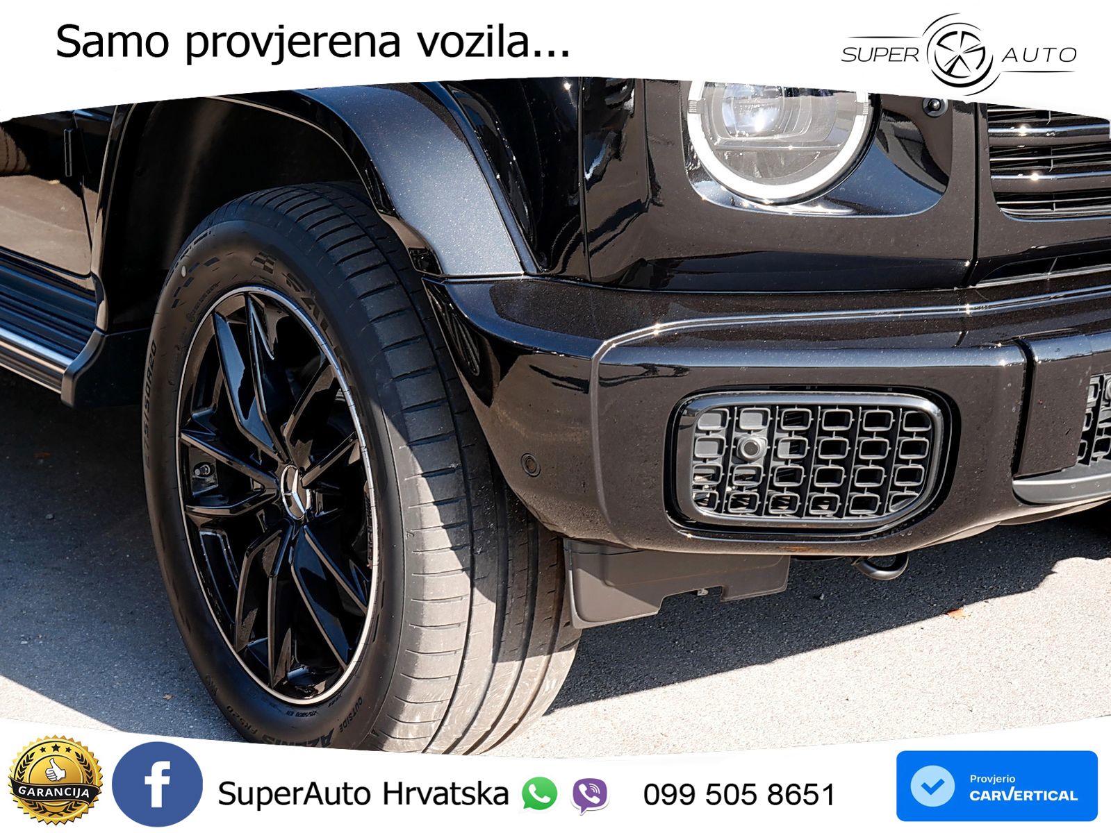 Mercedes G 500 Long (449 KS) 4MATIC 9G-TRONIC AMG LED+ACC