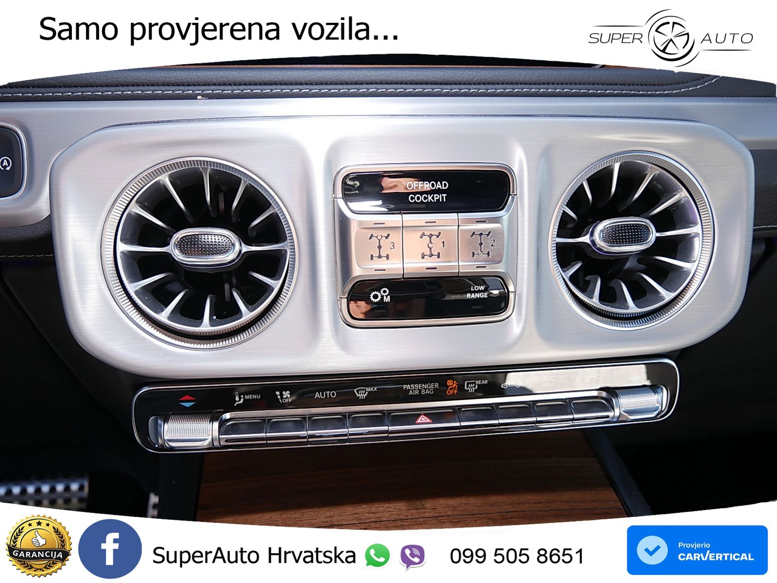 Mercedes G 500 Long (449 KS) 4MATIC 9G-TRONIC AMG LED+ACC