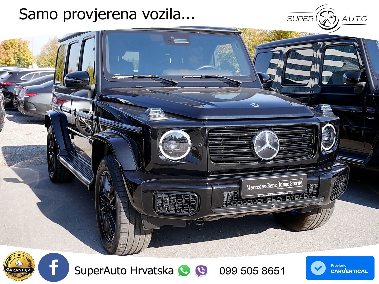 Mercedes G 500 Long (449 KS) 4MATIC 9G-TRONIC AMG LED+ACC