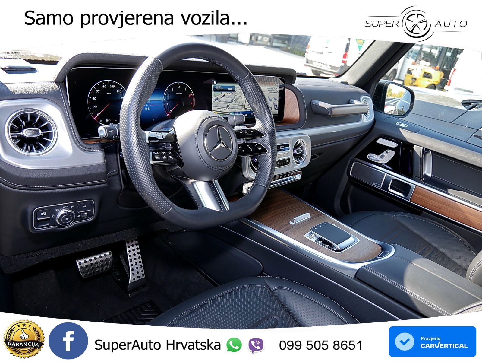 Mercedes G 500 Long (449 KS) 4MATIC 9G-TRONIC AMG LED+ACC