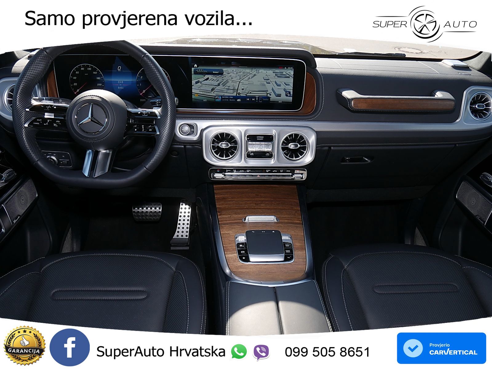 Mercedes G 500 Long (449 KS) 4MATIC 9G-TRONIC AMG LED+ACC