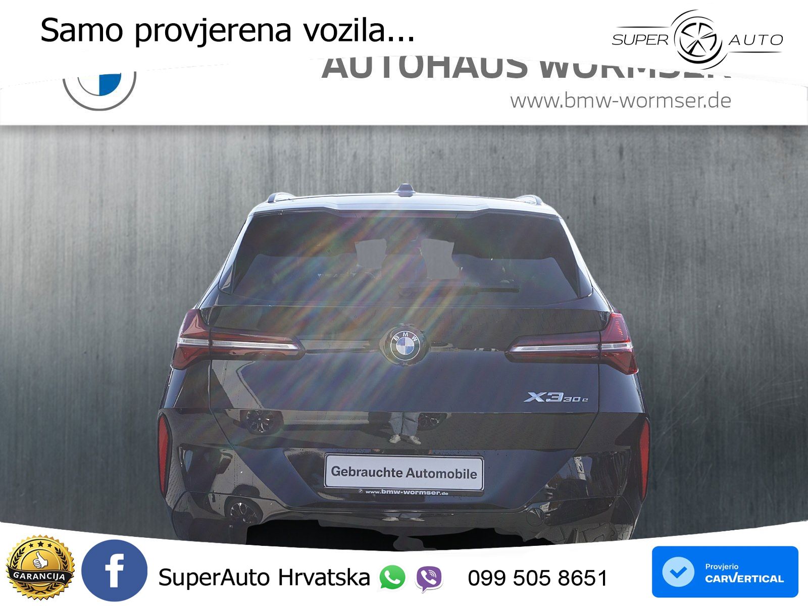 BMW X3 30e xDrive Steptronic M Sport LED+GR SJED+ACC