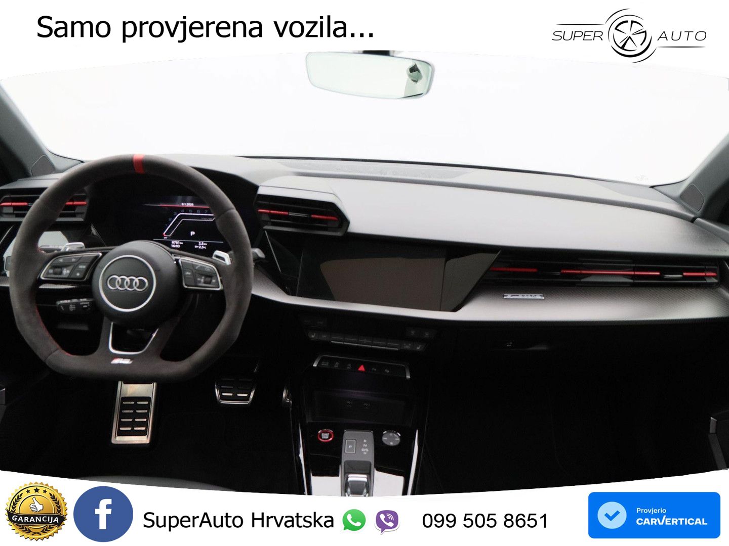 Audi RS3 Sedan 2.5 TFSI (400 KS) quattro S tronic LED+GR SJED+ACC
