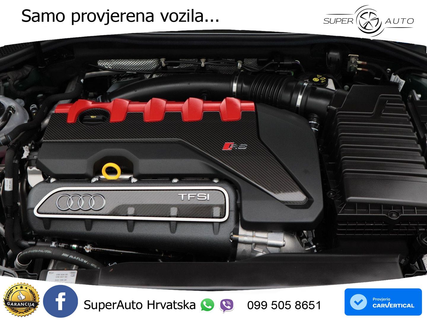 Audi RS3 Sedan 2.5 TFSI (400 KS) quattro S tronic LED+GR SJED+ACC