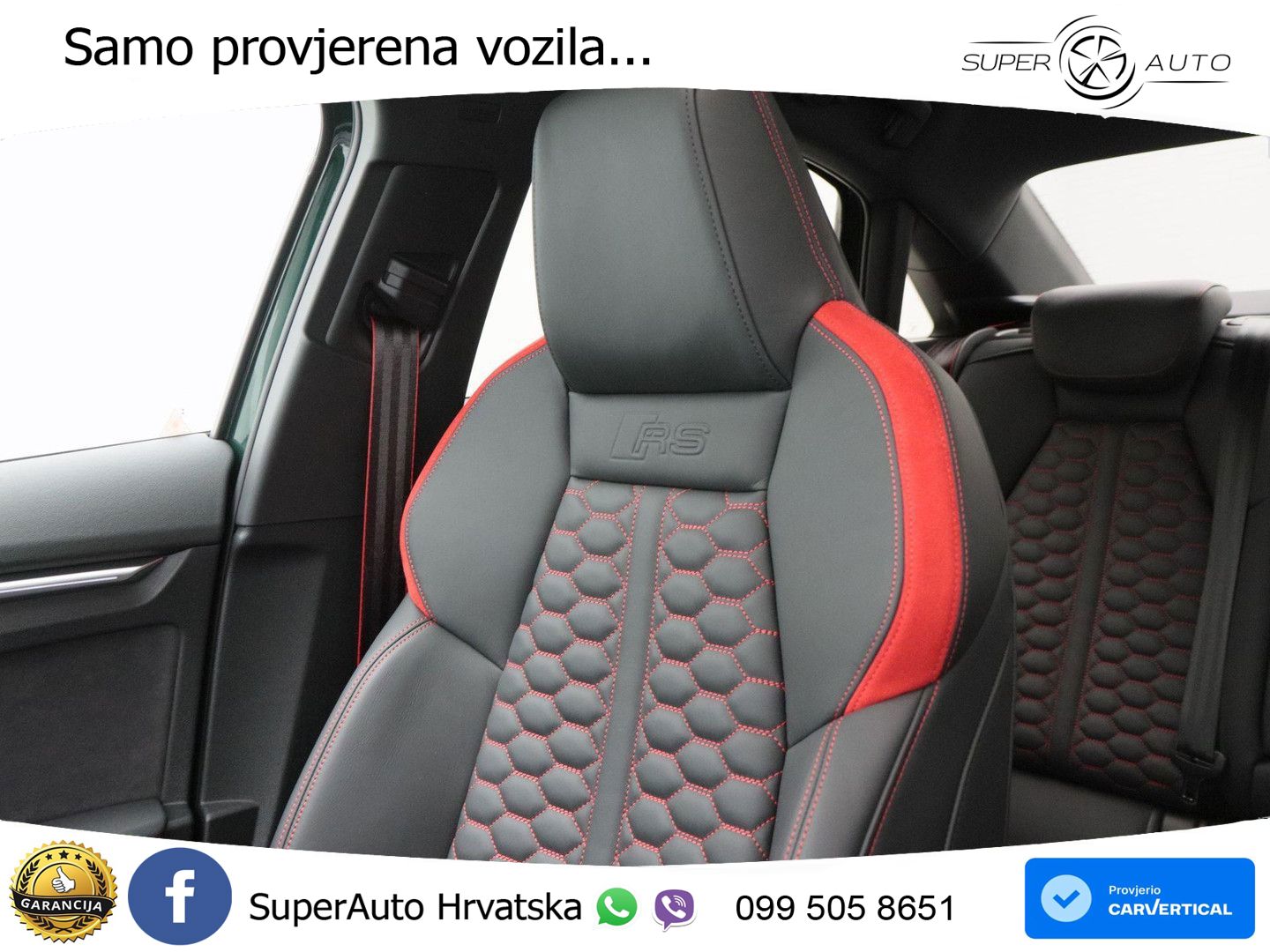Audi RS3 Sedan 2.5 TFSI (400 KS) quattro S tronic LED+GR SJED+ACC