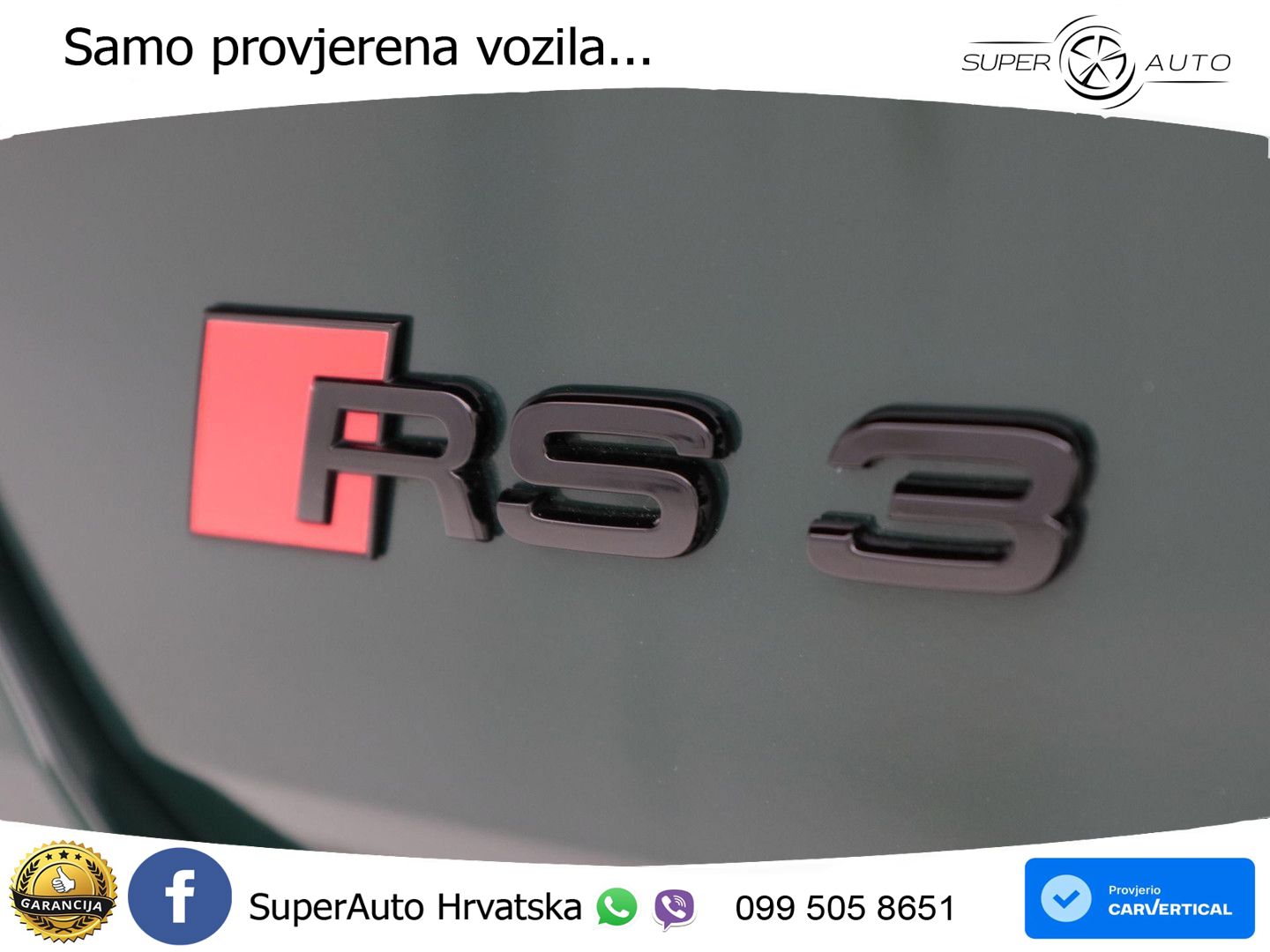 Audi RS3 Sedan 2.5 TFSI (400 KS) quattro S tronic LED+GR SJED+ACC