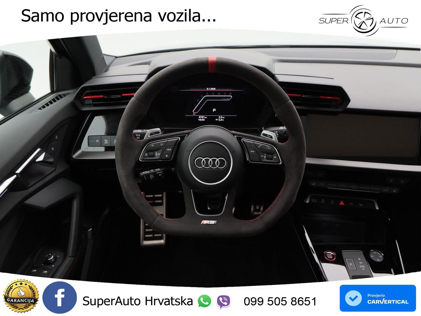 Audi RS3 Sedan 2.5 TFSI (400 KS) quattro S tronic LED+GR SJED+ACC