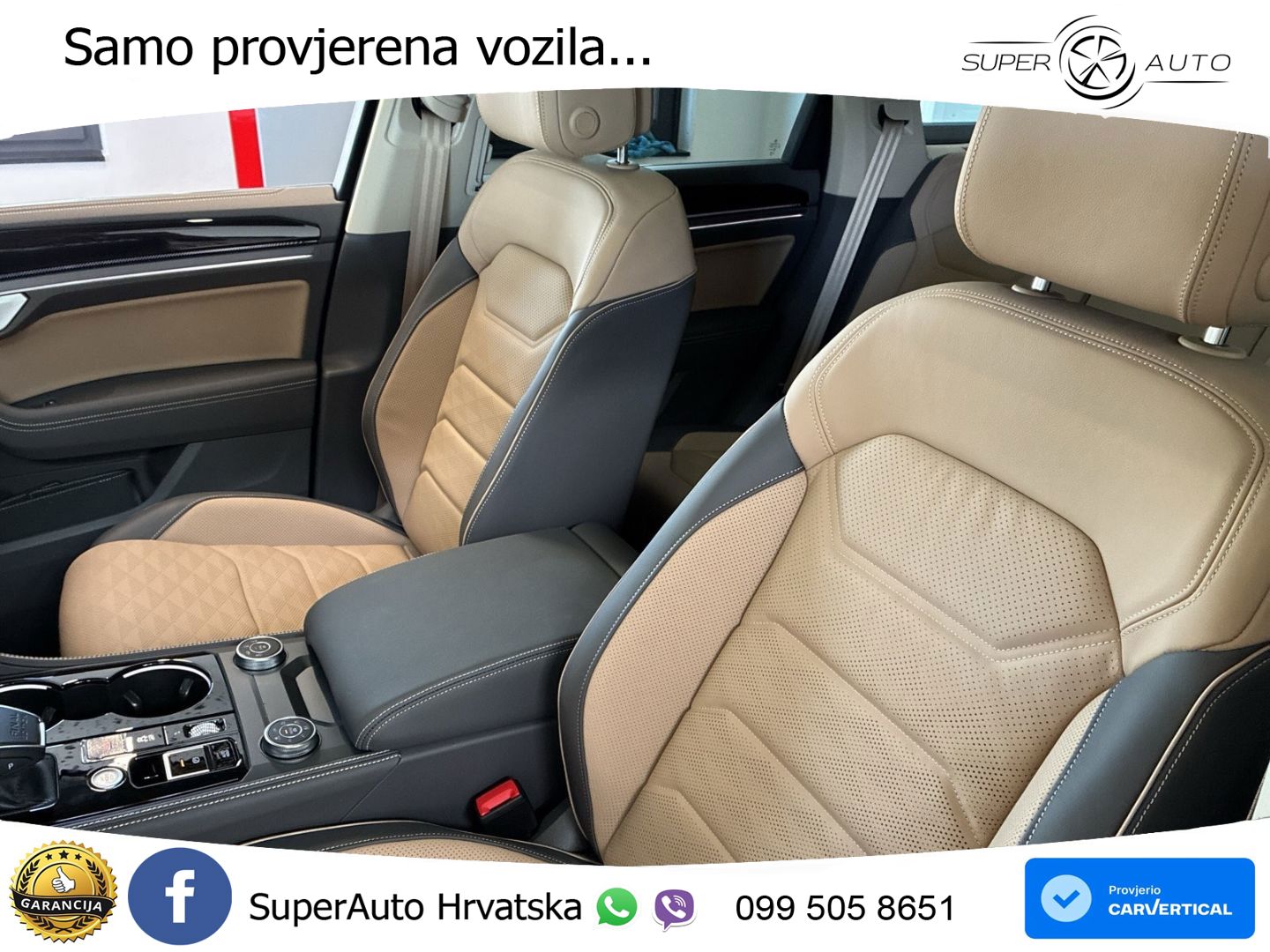 Volkswagen Touareg 3.0 V6 TDI (286 KS) 4MOTION Tiptronic ZRAČNI+ACC+GR SJED+KAM+PANO