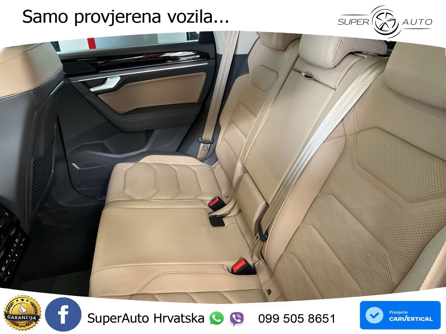 Volkswagen Touareg 3.0 V6 TDI (286 KS) 4MOTION Tiptronic ZRAČNI+ACC+GR SJED+KAM+PANO
