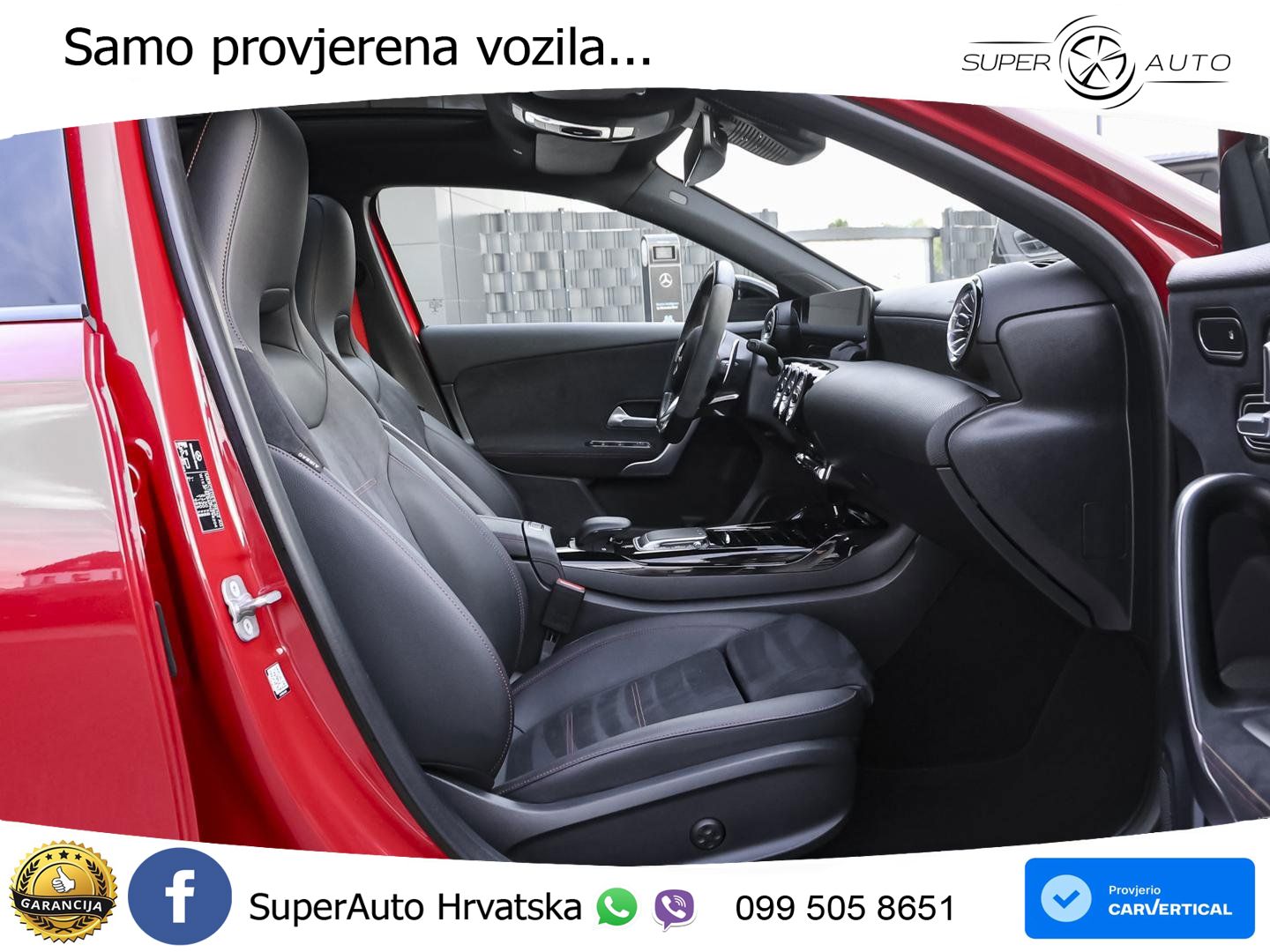 Mercedes-Benz AMG A 45 S 4MATIC+ AMG SPEEDSHIFT DCT 8G ACC+HEAD+GR SJED+360+PANO