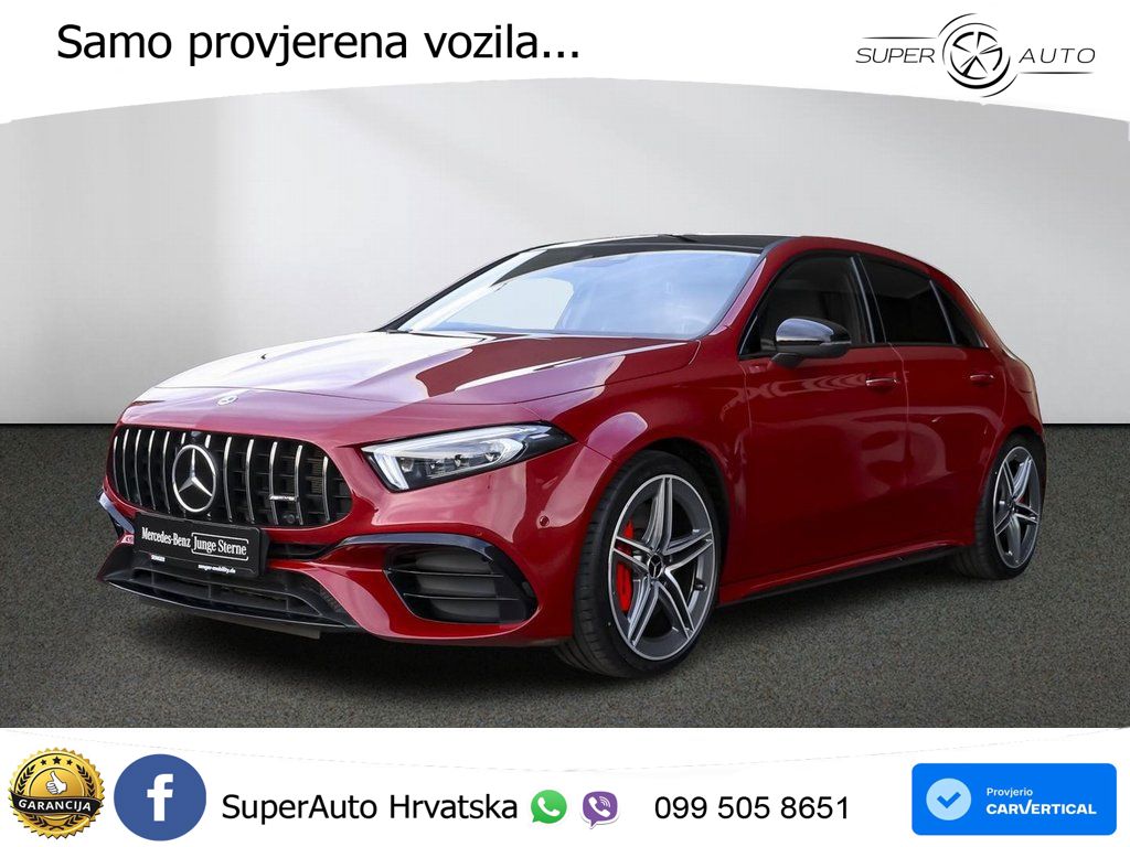 Mercedes-Benz AMG A 45 S 4MATIC+ AMG SPEEDSHIFT DCT 8G ACC+HEAD+GR SJED+360+PANO