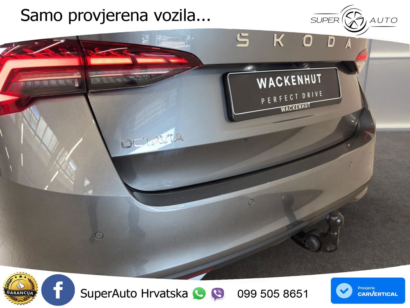 Škoda Octavia Combi 1.5 TSI (150 KS) DSG LED+GR SJED+ACC