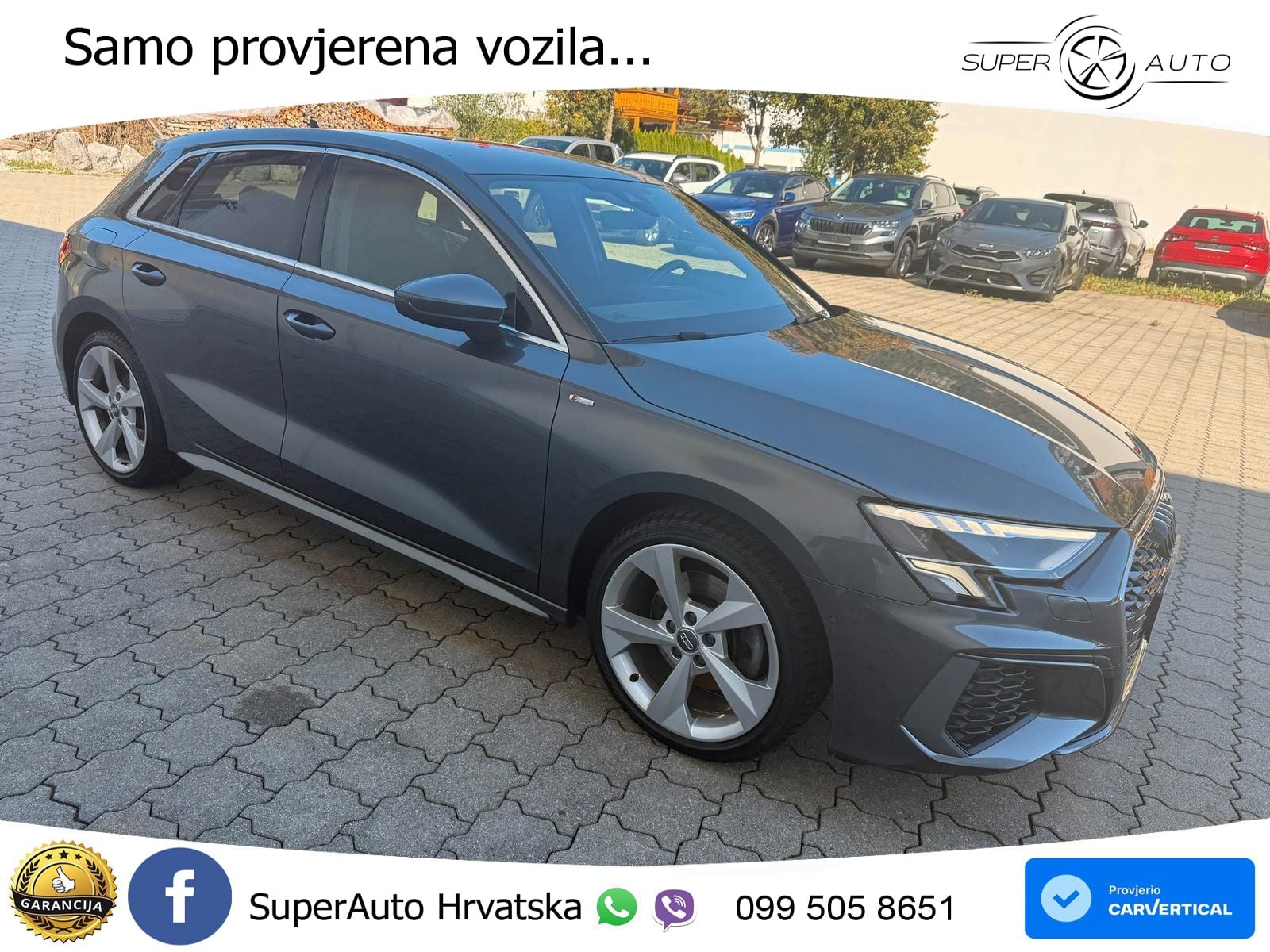 Audi A3 40 TFSI (190 KS) quattro S tronic S line LED+GR SJED+ACC