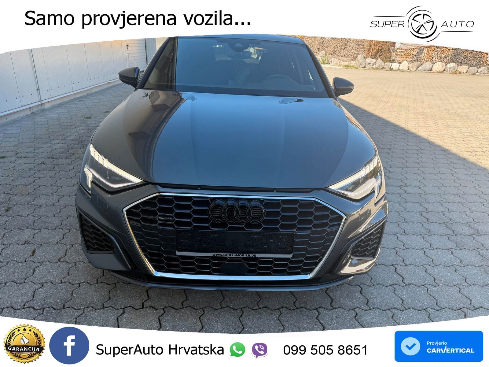 Audi A3 40 TFSI (190 KS) quattro S tronic S line LED+GR SJED+ACC