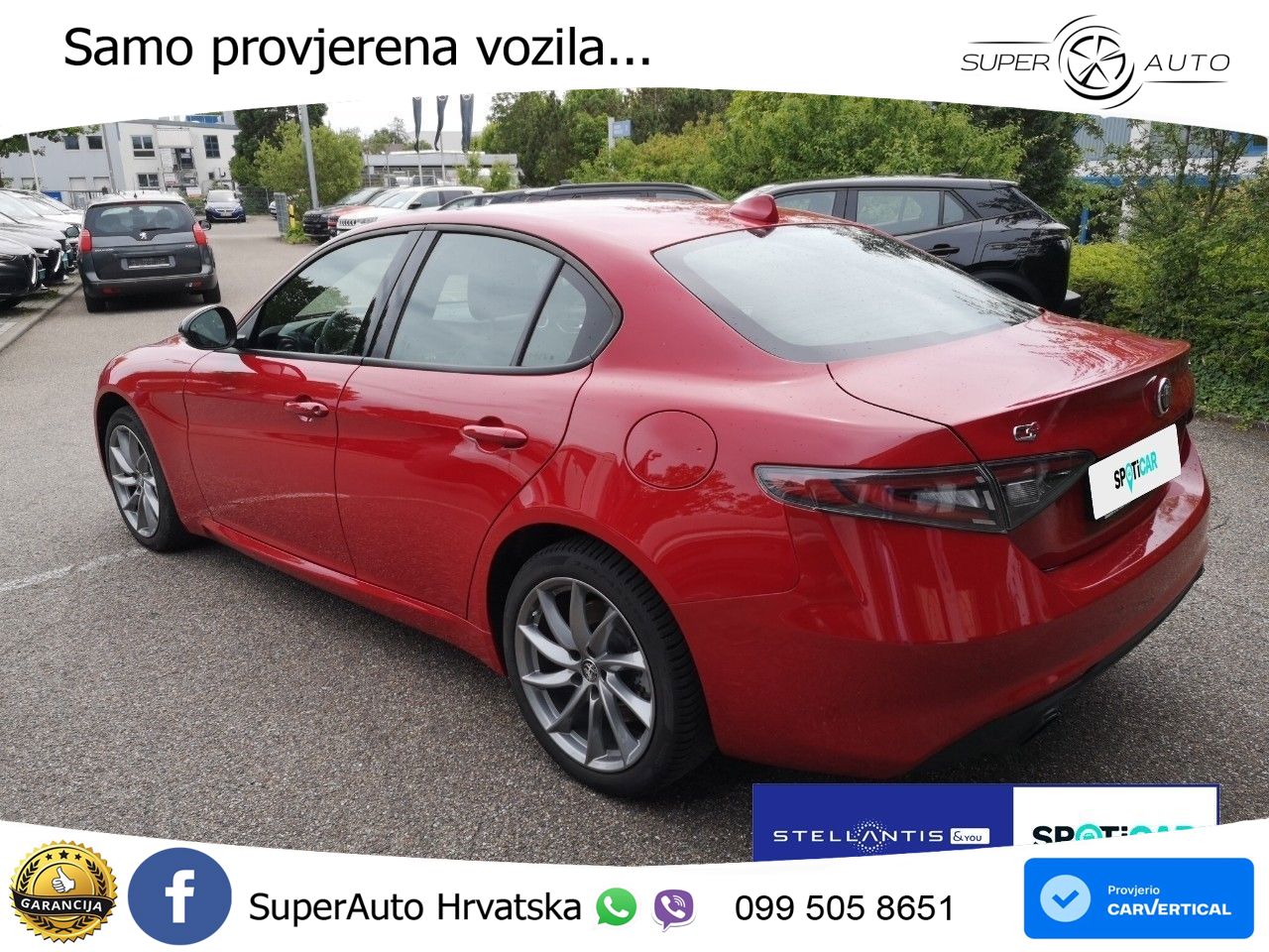 Alfa Romeo Giulia 2.0 Turbo (280 KS) Q4 Automatic LED+GR SJED+ACC