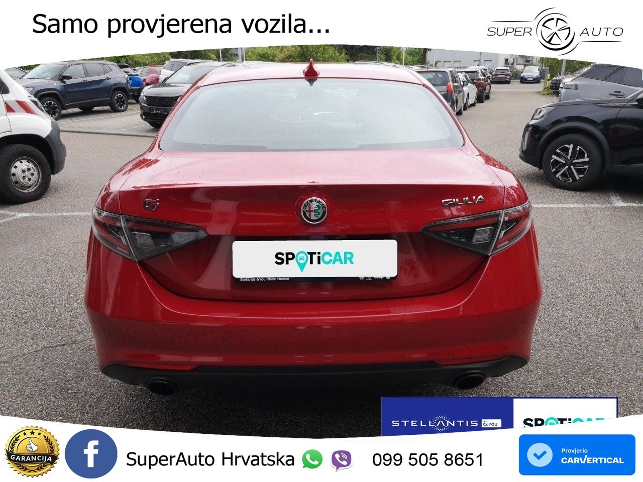 Alfa Romeo Giulia 2.0 Turbo (280 KS) Q4 Automatic LED+GR SJED+ACC