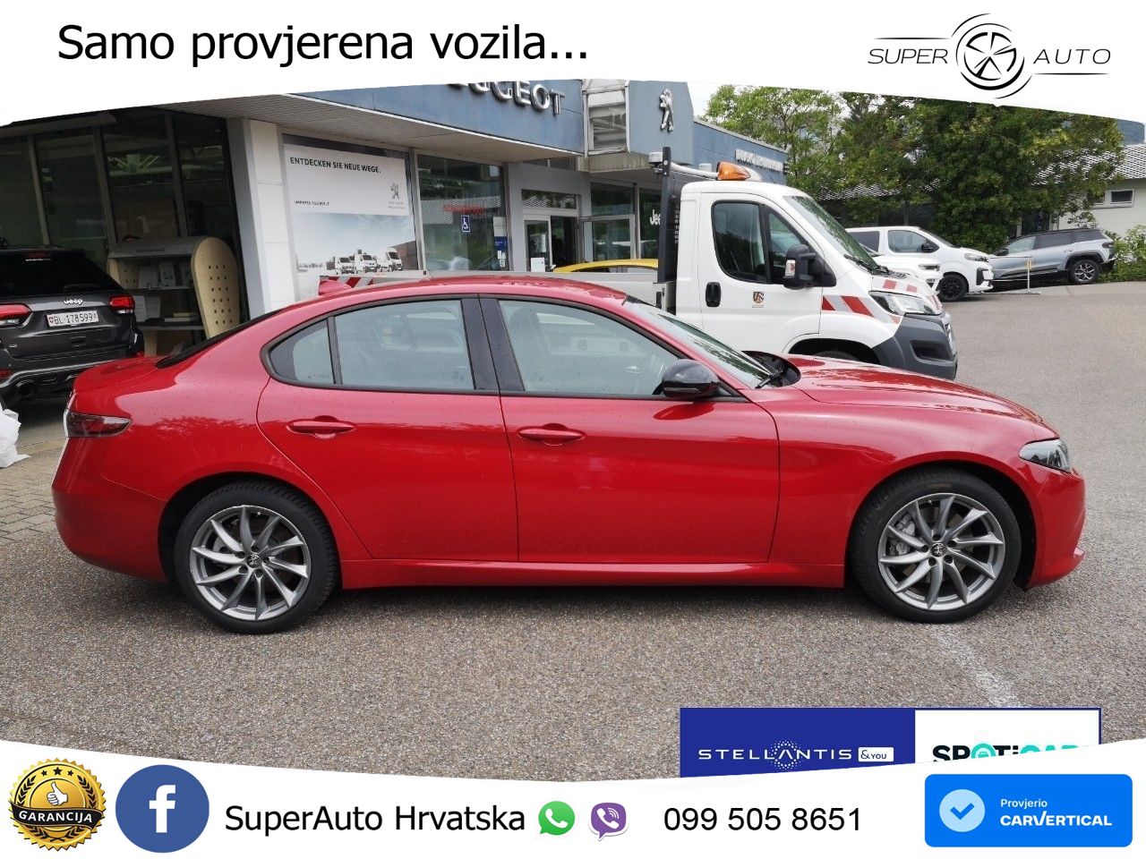 Alfa Romeo Giulia 2.0 Turbo (280 KS) Q4 Automatic LED+GR SJED+ACC