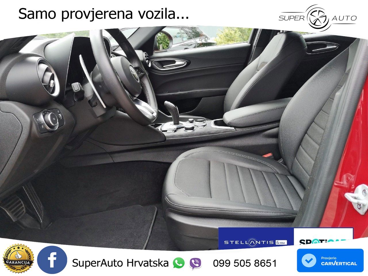 Alfa Romeo Giulia 2.0 Turbo (280 KS) Q4 Automatic LED+GR SJED+ACC