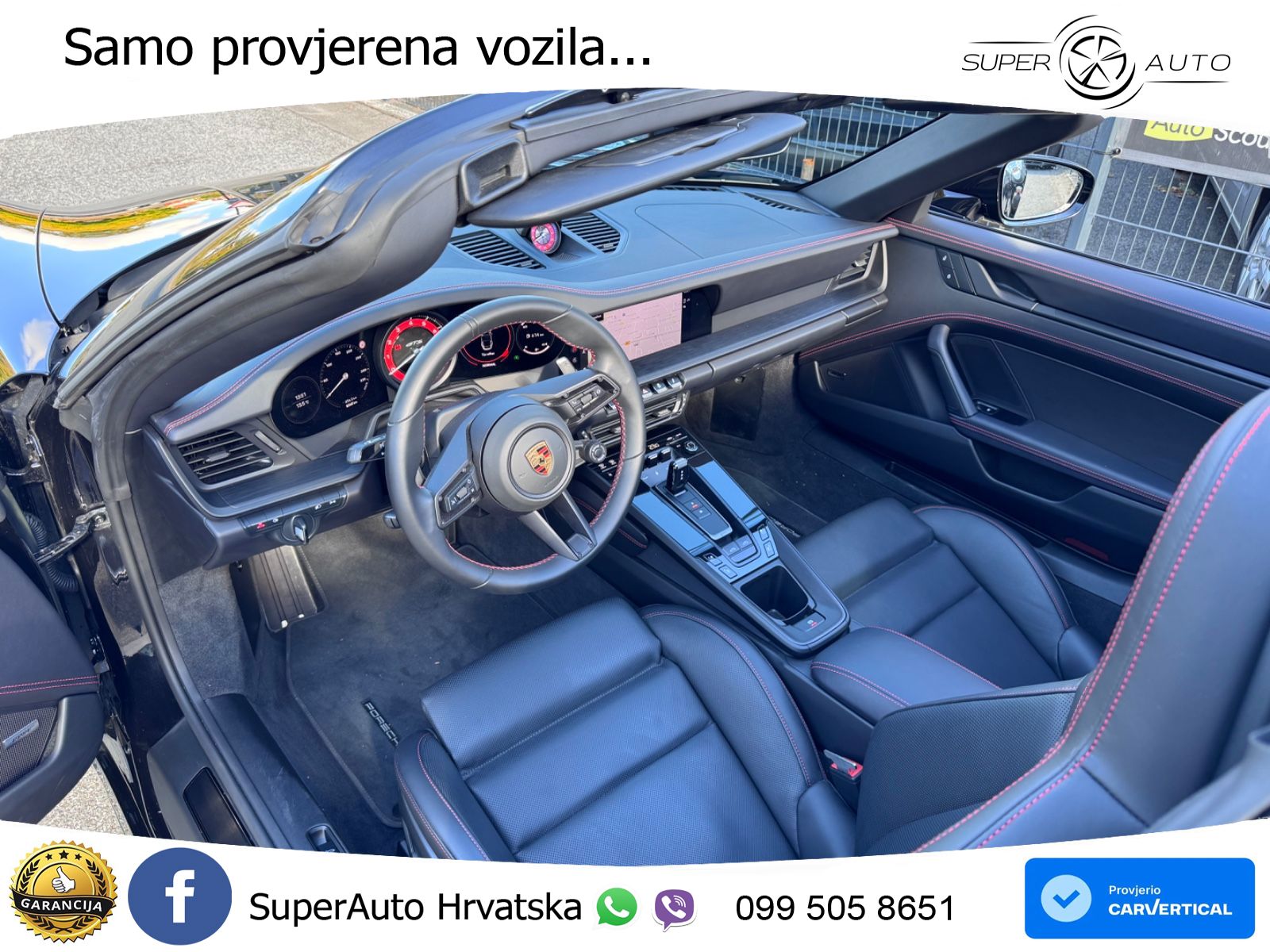 Porsche 911 Targa 4 GTS 3.0 (480 KS) PDK MATRIX+GR SJED+KAM