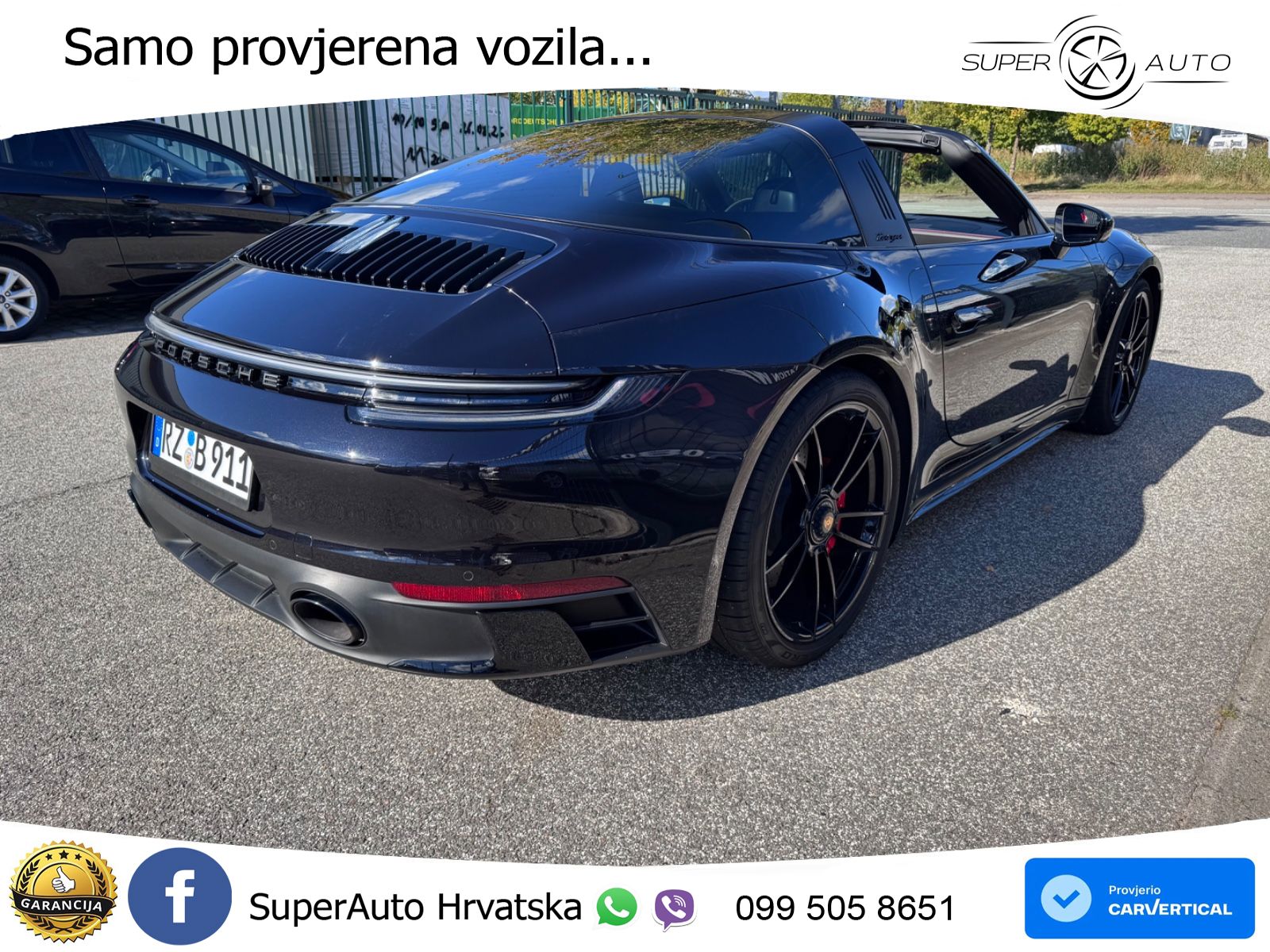 Porsche 911 Targa 4 GTS 3.0 (480 KS) PDK MATRIX+GR SJED+KAM
