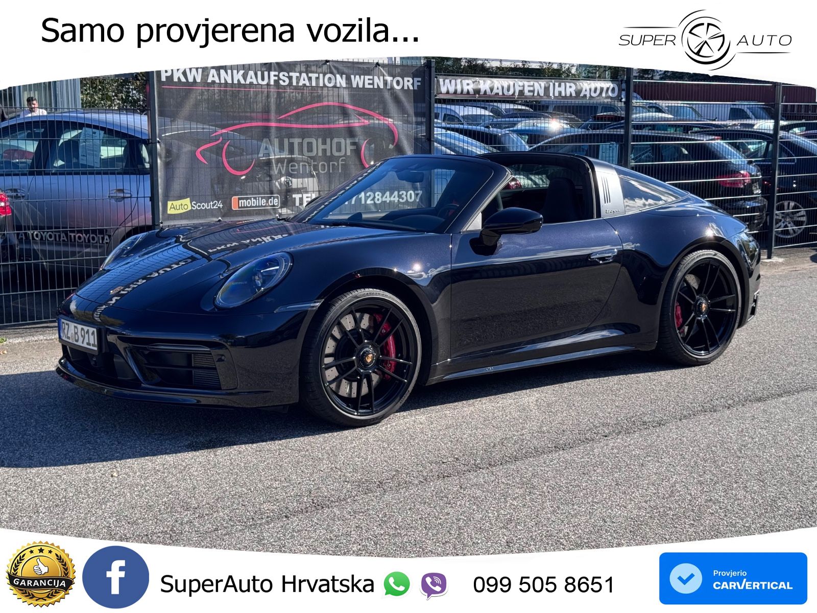 Porsche 911 Targa 4 GTS 3.0 (480 KS) PDK MATRIX+GR SJED+KAM