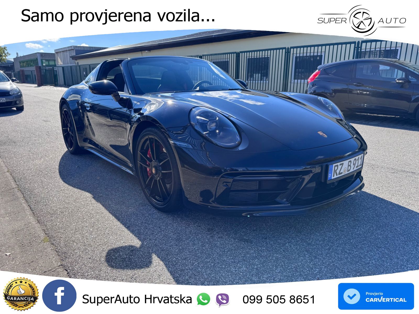 Porsche 911 Targa 4 GTS 3.0 (480 KS) PDK MATRIX+GR SJED+KAM