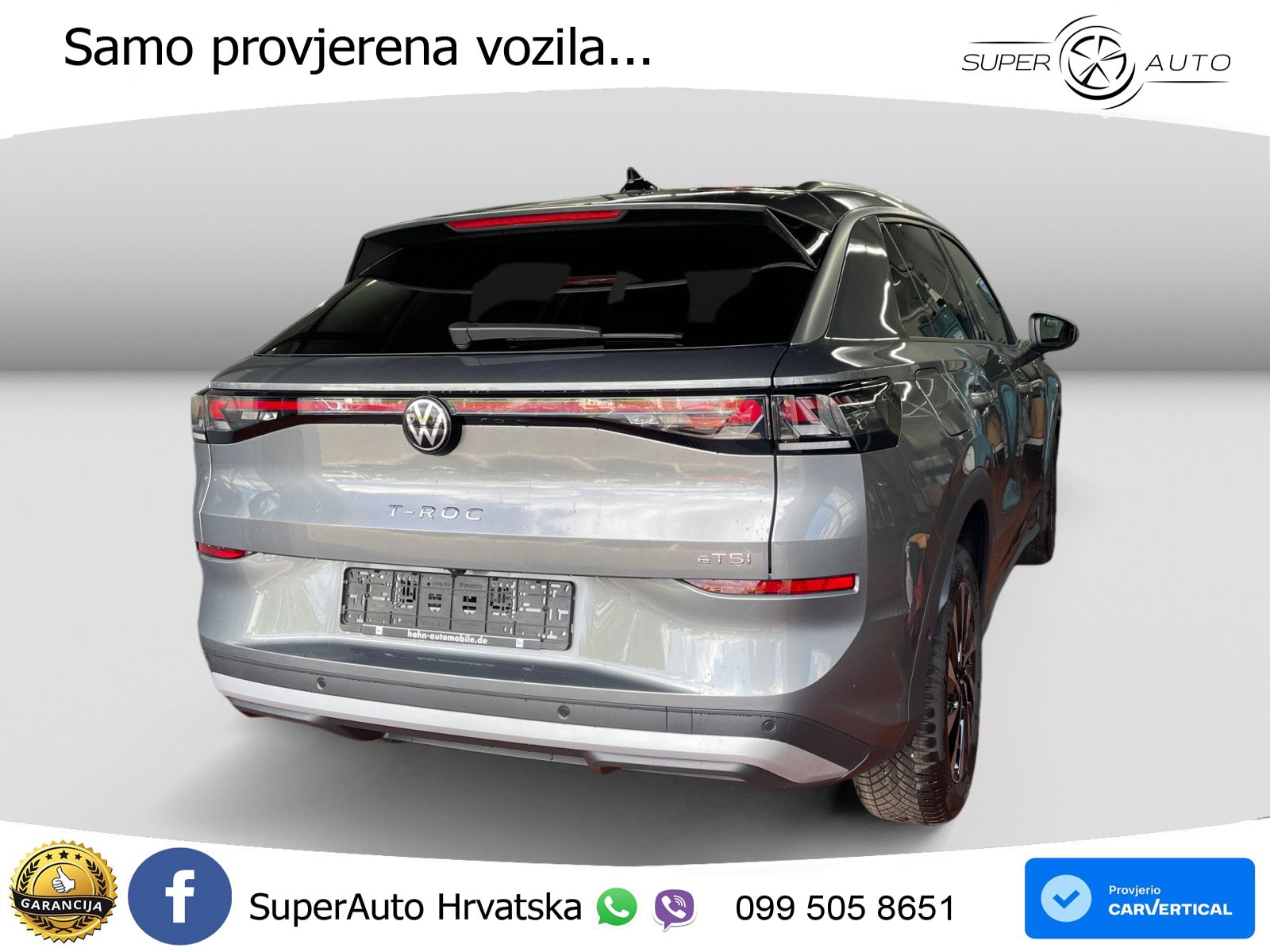 Volkswagen T-Roc II 1.5 eTSI (150 KS)  DSG LED+GR SJED+ACC