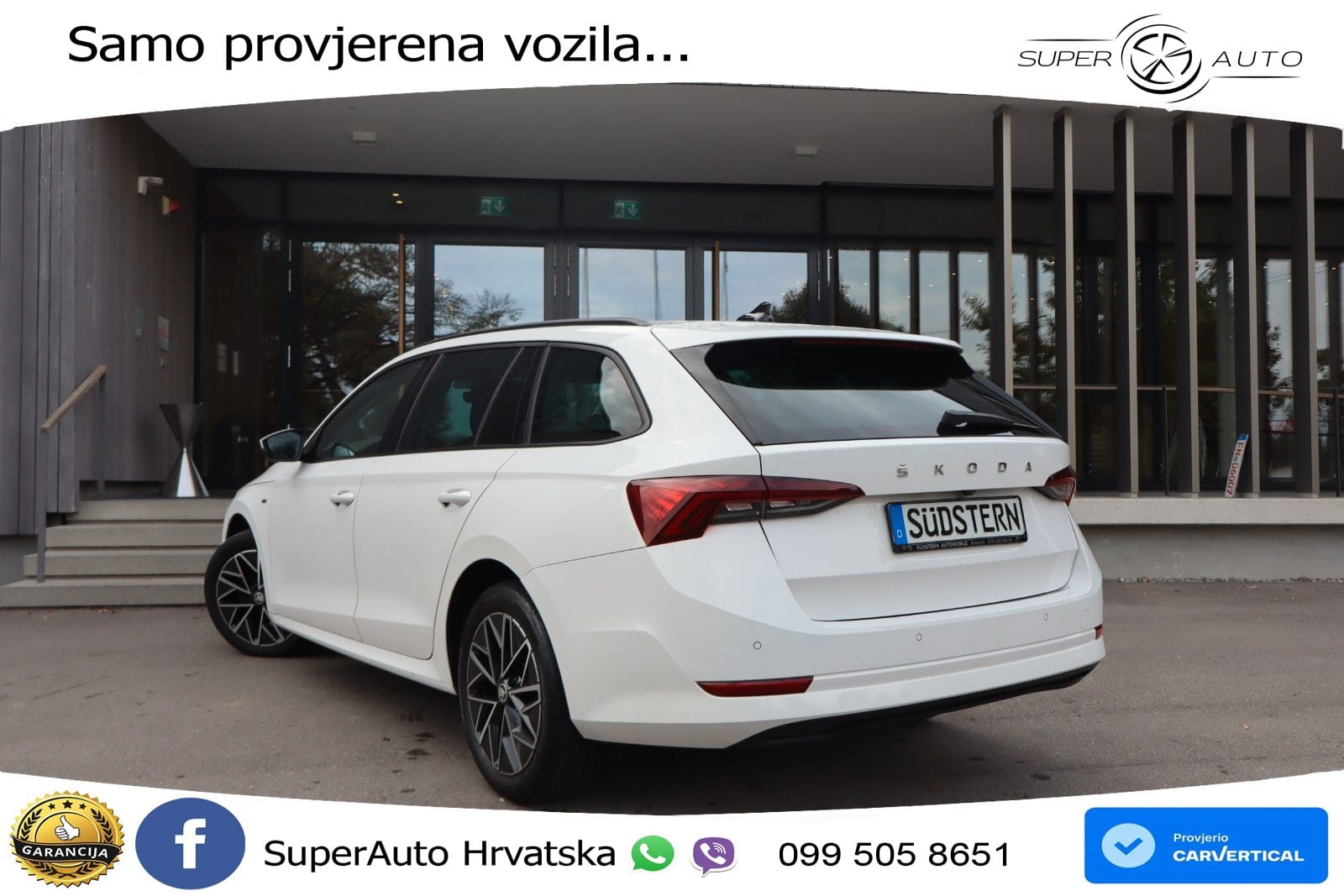 Škoda Octavia Combi 2.0 TDI (150 KS) DSG LED+GR SJED+ACC
