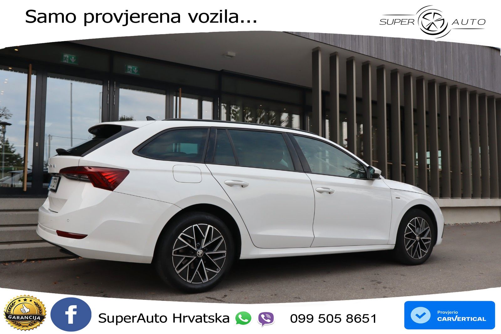 Škoda Octavia Combi 2.0 TDI (150 KS) DSG LED+GR SJED+ACC