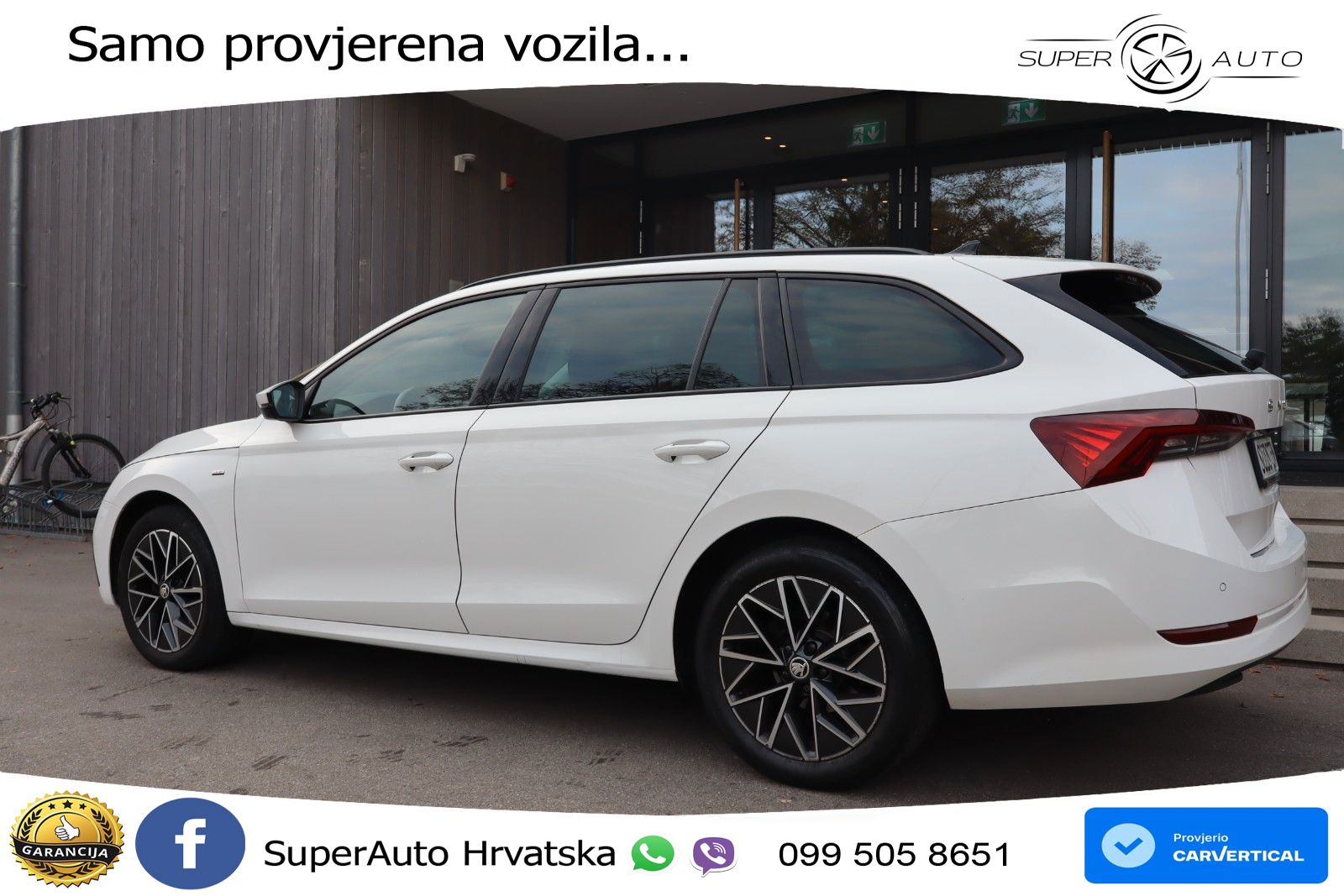 Škoda Octavia Combi 2.0 TDI (150 KS) DSG LED+GR SJED+ACC