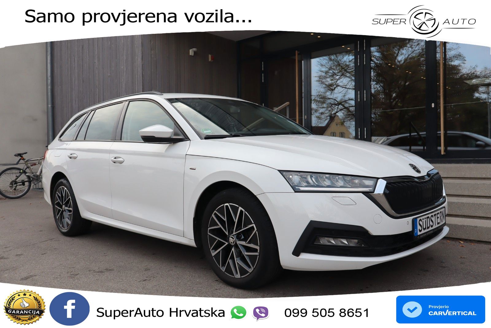 Škoda Octavia Combi 2.0 TDI (150 KS) DSG LED+GR SJED+ACC