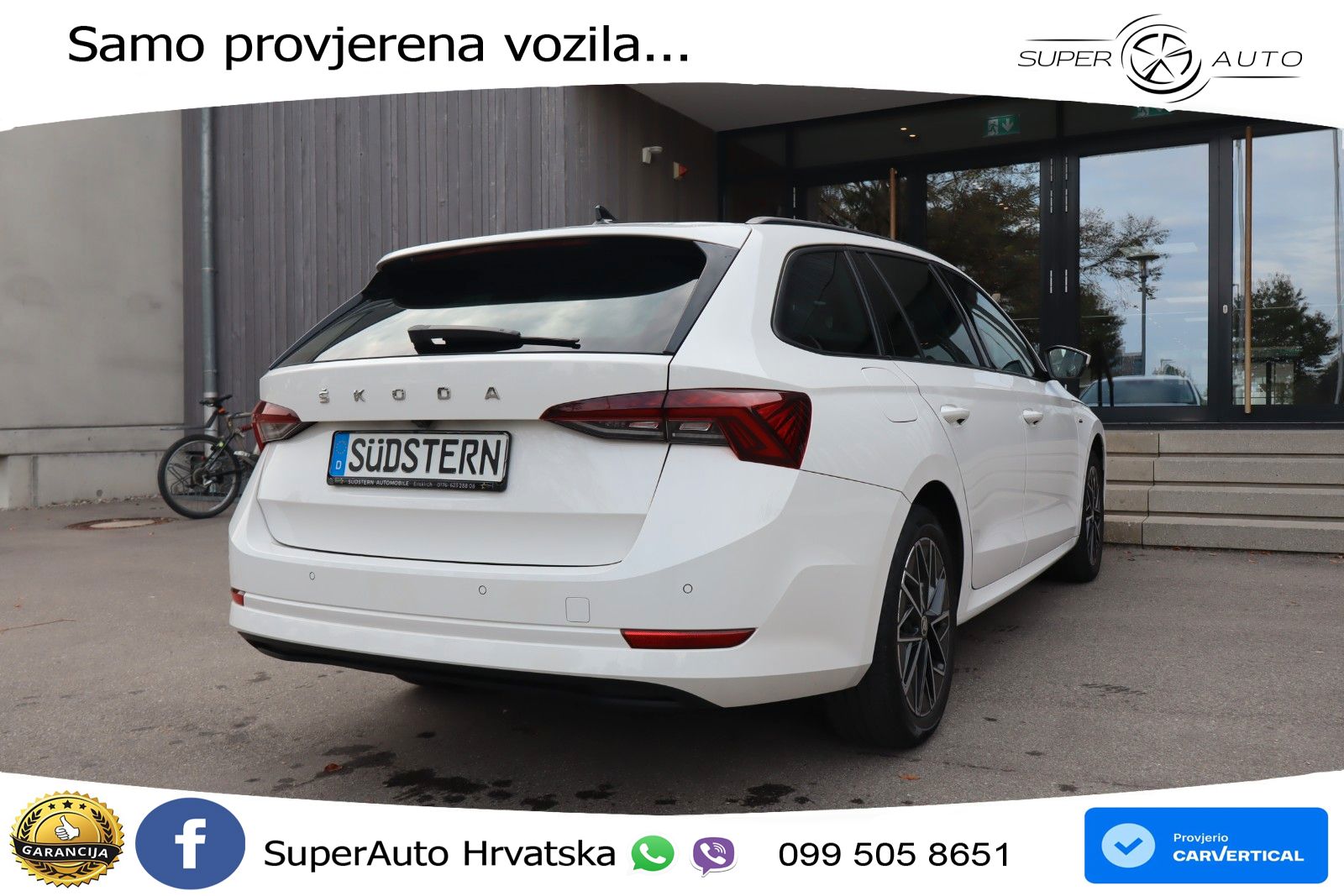 Škoda Octavia Combi 2.0 TDI (150 KS) DSG LED+GR SJED+ACC