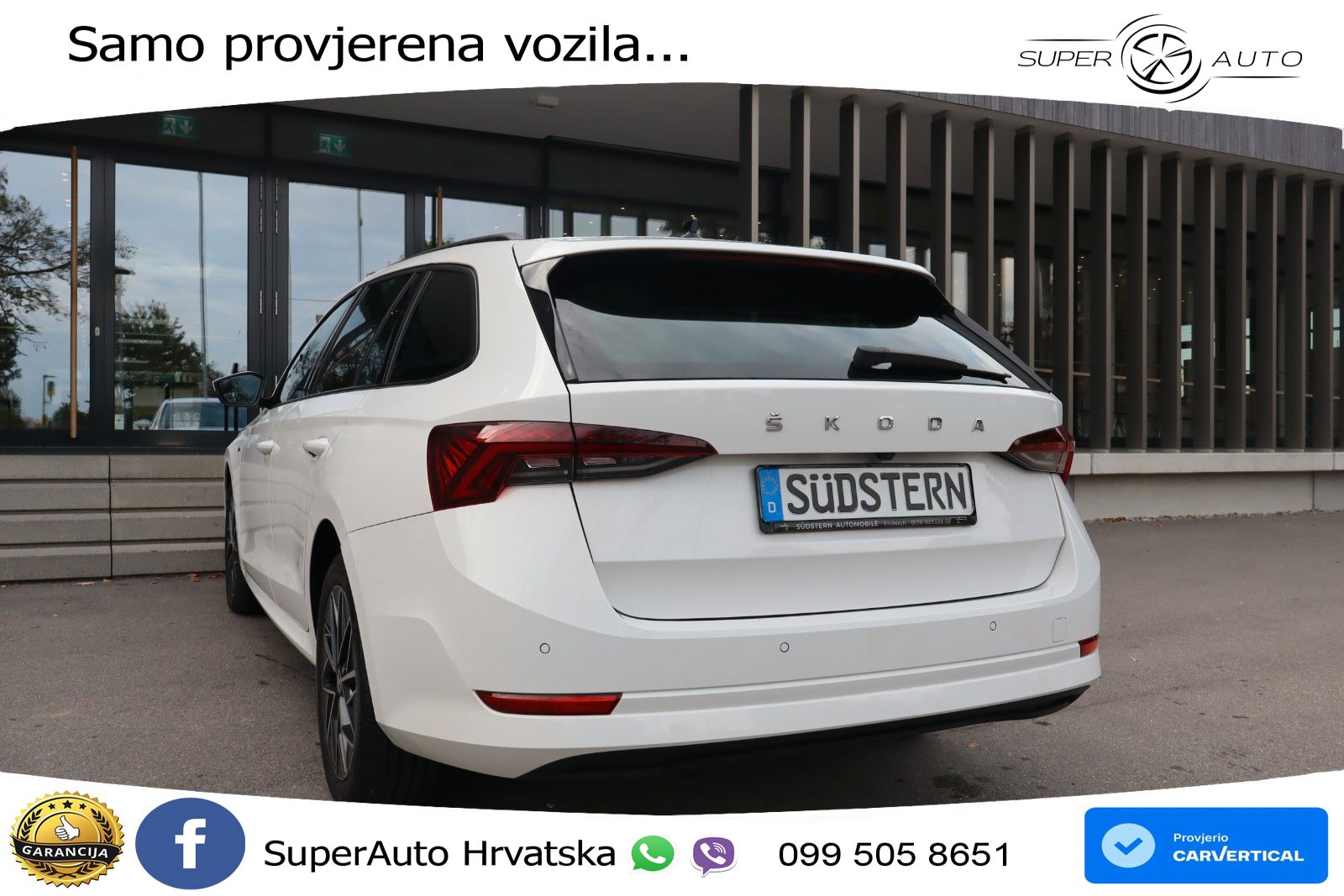 Škoda Octavia Combi 2.0 TDI (150 KS) DSG LED+GR SJED+ACC