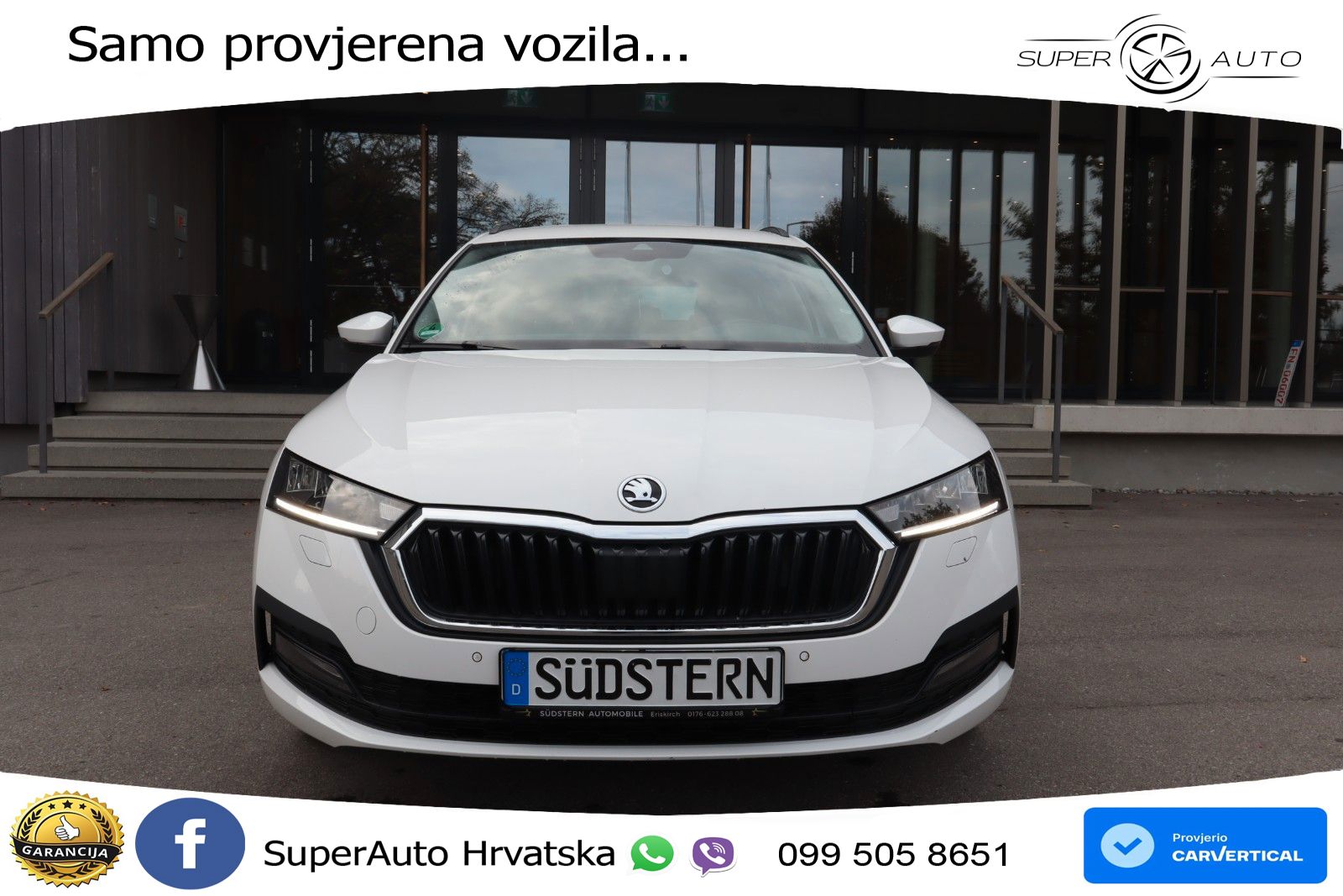 Škoda Octavia Combi 2.0 TDI (150 KS) DSG LED+GR SJED+ACC