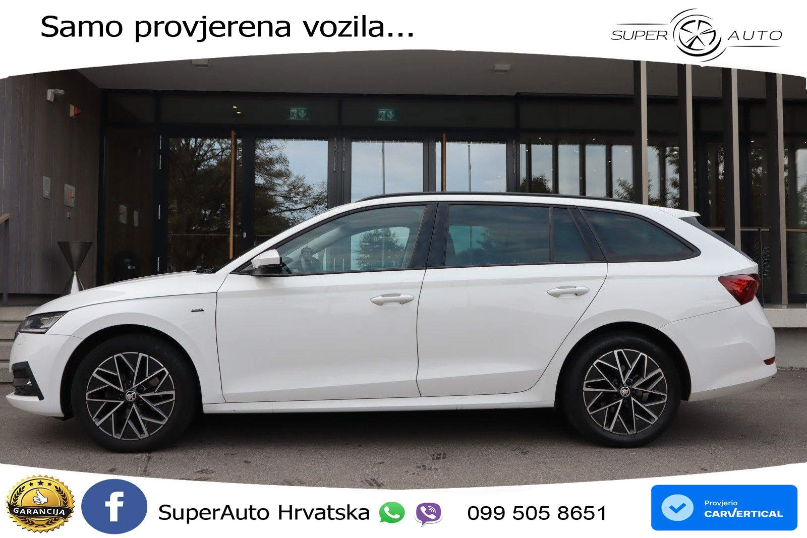 Škoda Octavia Combi 2.0 TDI (150 KS) DSG LED+GR SJED+ACC