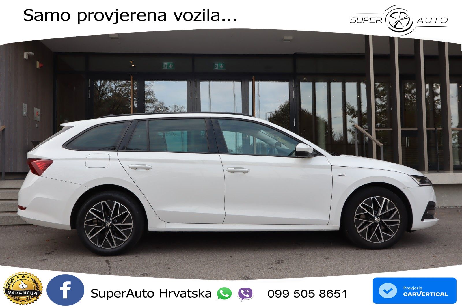 Škoda Octavia Combi 2.0 TDI (150 KS) DSG LED+GR SJED+ACC