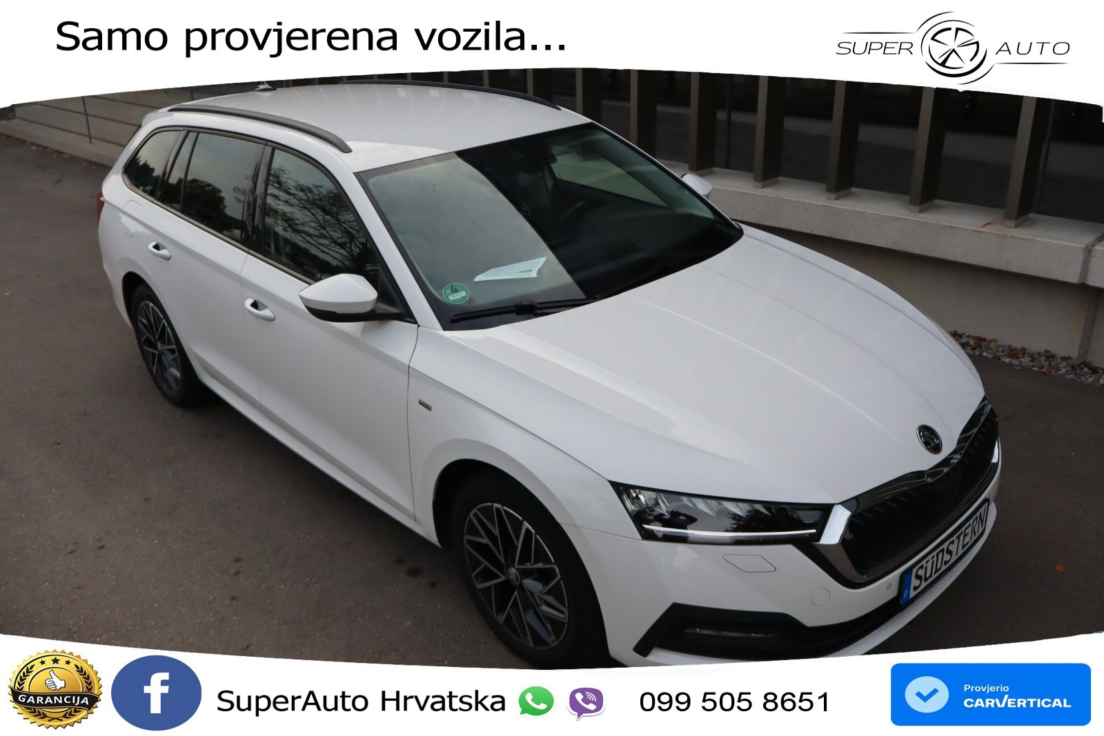 Škoda Octavia Combi 2.0 TDI (150 KS) DSG LED+GR SJED+ACC
