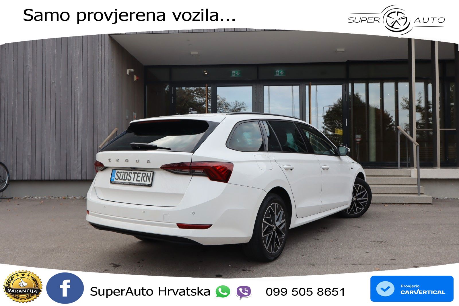 Škoda Octavia Combi 2.0 TDI (150 KS) DSG LED+GR SJED+ACC