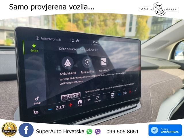 Škoda Enyaq iV 80 82 kWh (204 KS) Lodge LED+GR SJED+ACC