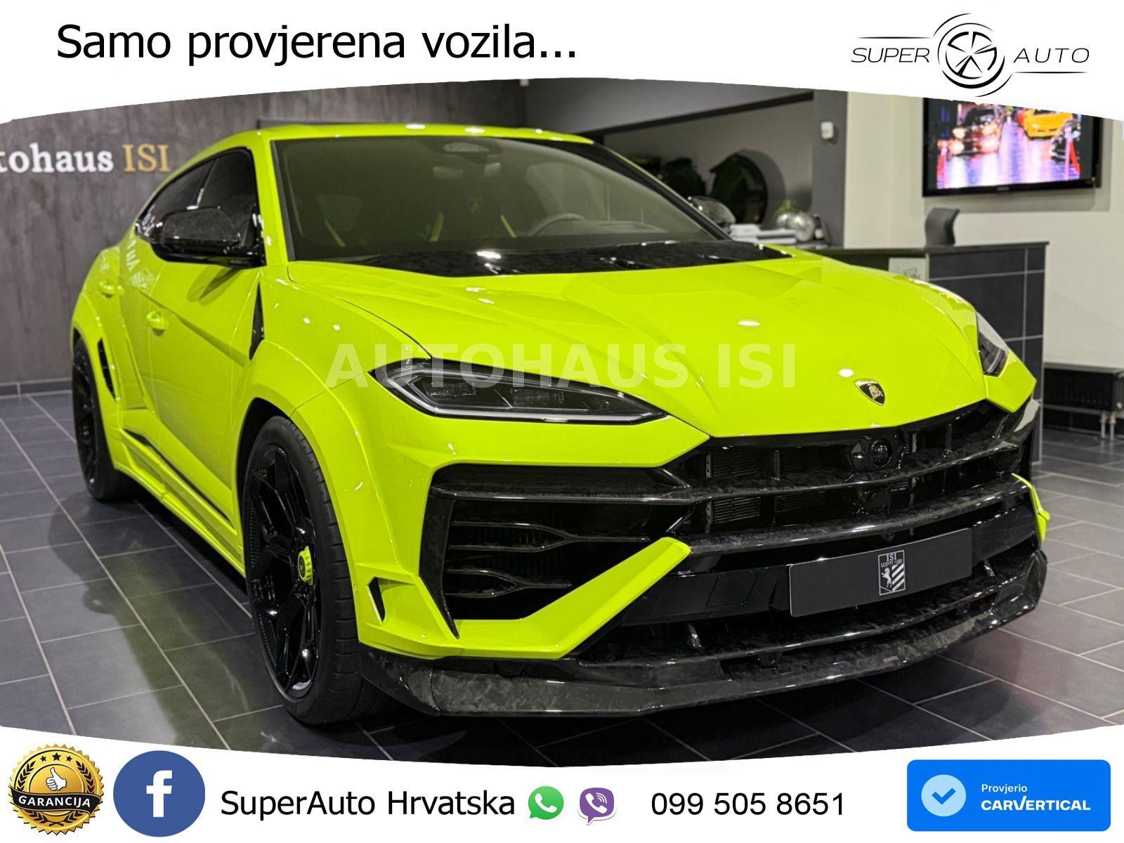 Lamborghini Urus SE 4.0 V8 (800 KS) 4WD Automatic LED+GR SJED+ACC