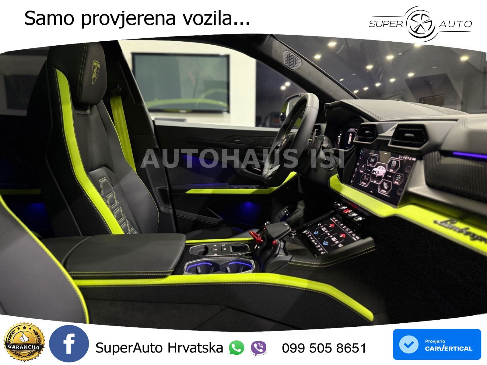 Lamborghini Urus SE 4.0 V8 (800 KS) 4WD Automatic LED+GR SJED+ACC