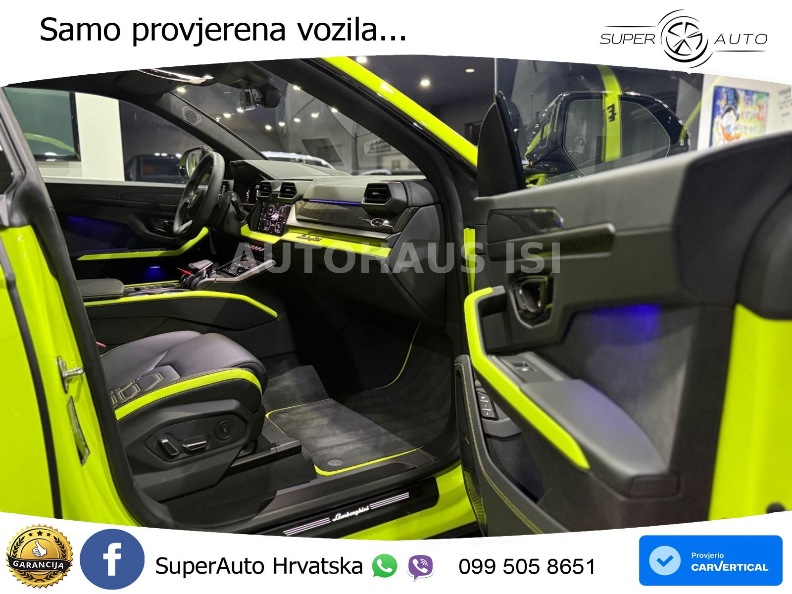 Lamborghini Urus SE 4.0 V8 (800 KS) 4WD Automatic LED+GR SJED+ACC