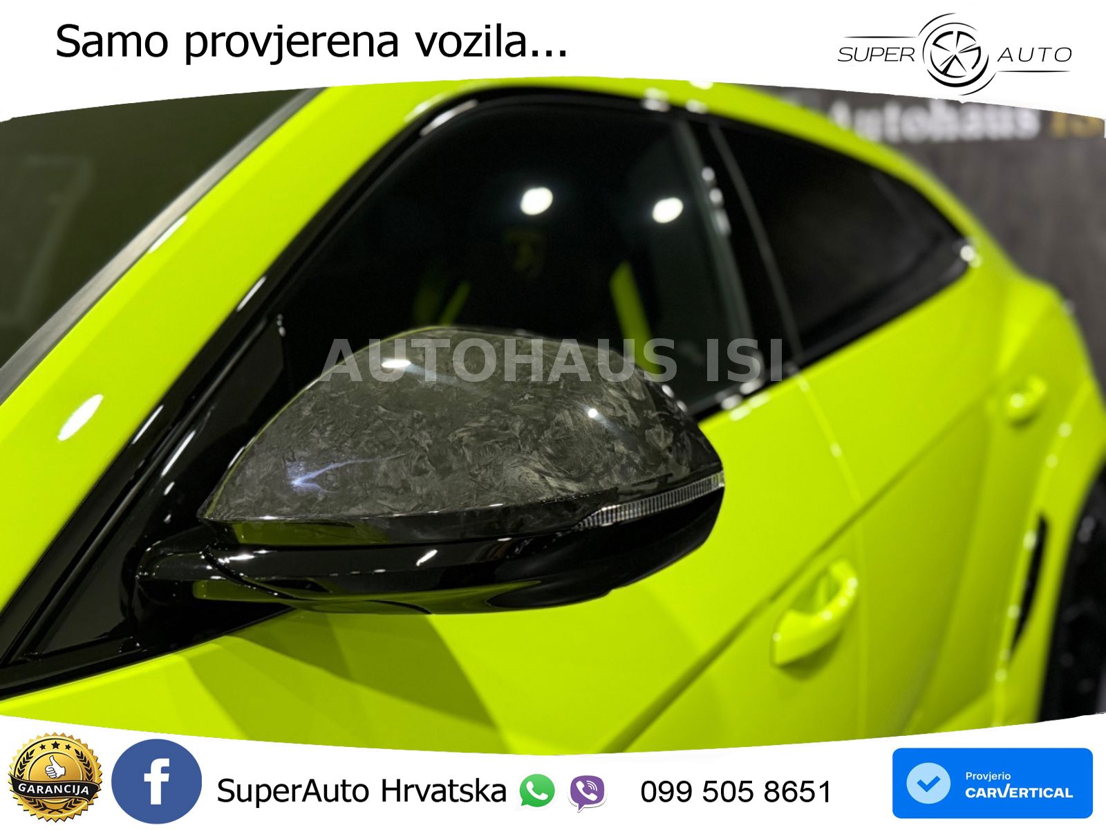 Lamborghini Urus SE 4.0 V8 (800 KS) 4WD Automatic LED+GR SJED+ACC