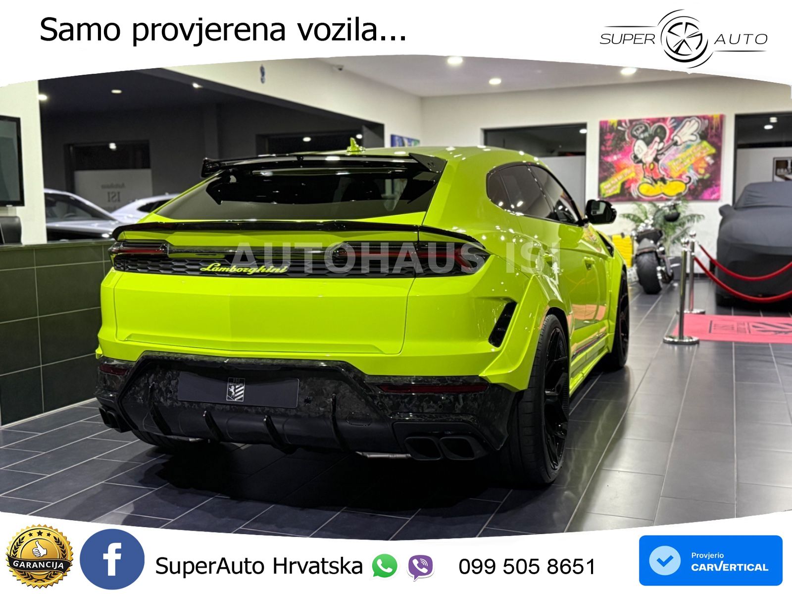 Lamborghini Urus SE 4.0 V8 (800 KS) 4WD Automatic LED+GR SJED+ACC