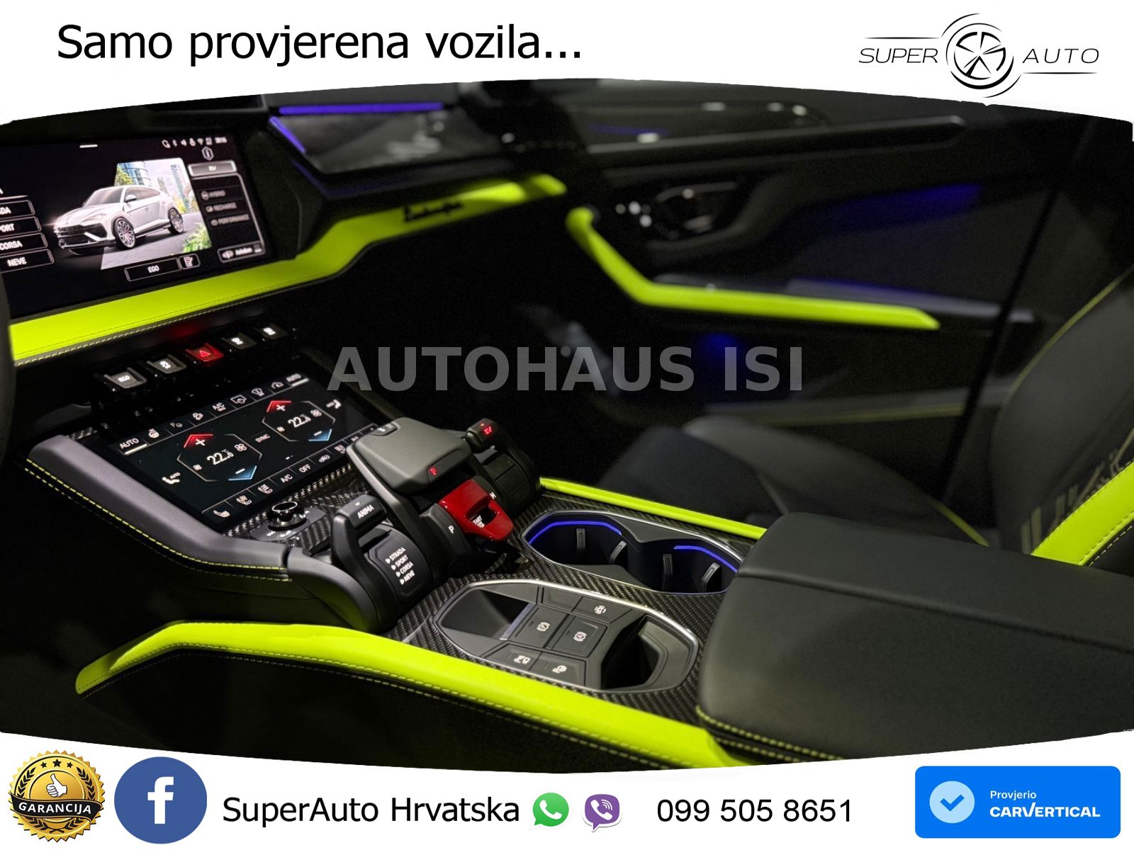 Lamborghini Urus SE 4.0 V8 (800 KS) 4WD Automatic LED+GR SJED+ACC